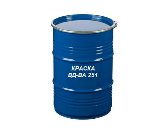 КРАСКА ВД-ВА-251 БЕЛАЯ