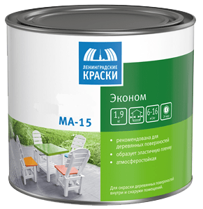 Краска ТЕКС ЭКОНОМ МА-15, голубая